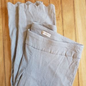 Van Heusen elastic waist cropped pants